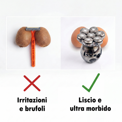 Irritazioni e brufoli contro liscio e ultra morbido