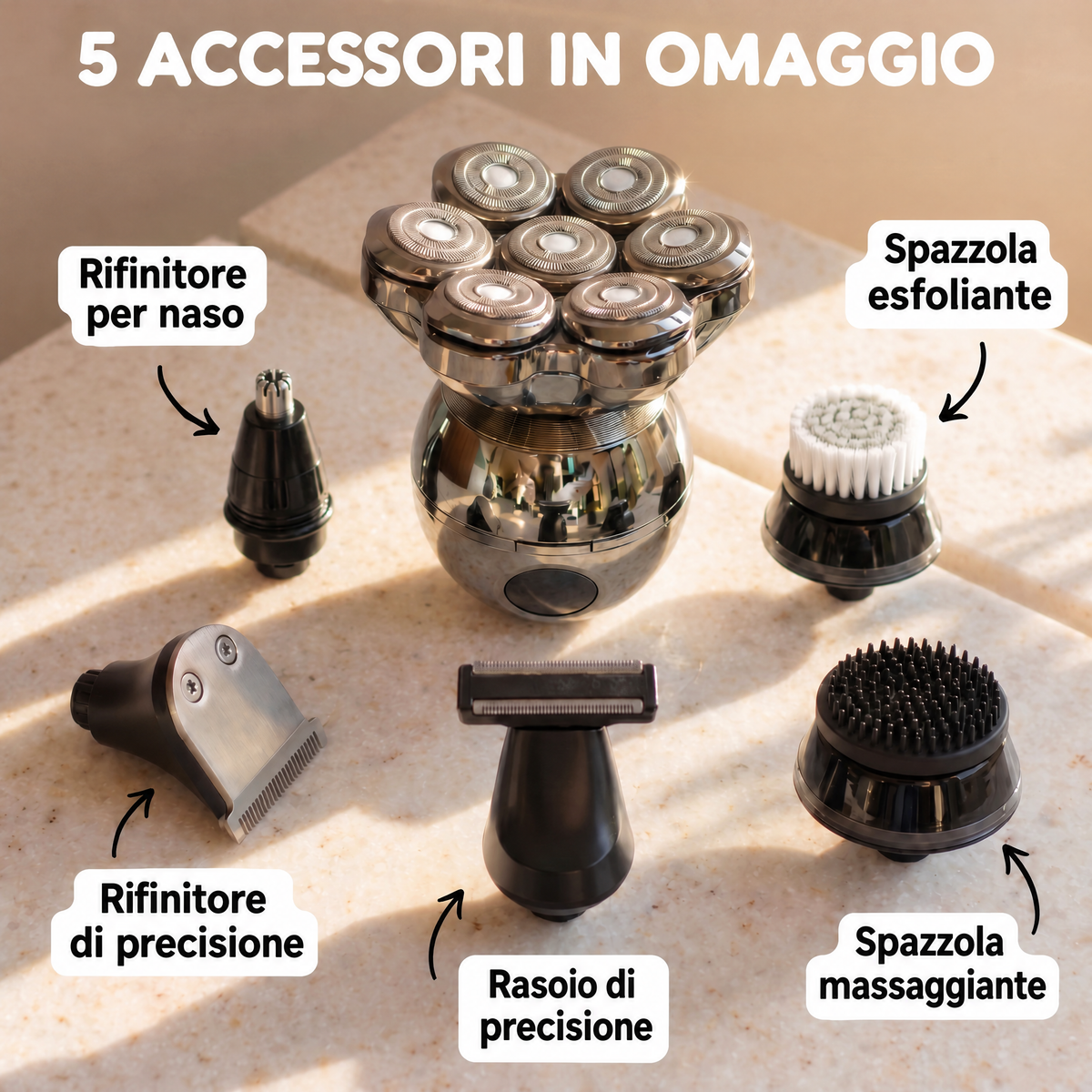 5 accessori in omaggio con SAFEPRO 4.0